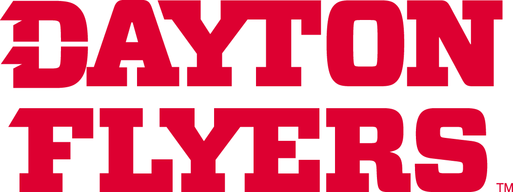 Dayton Flyers 2014-Pres Wordmark Logo iron on paper